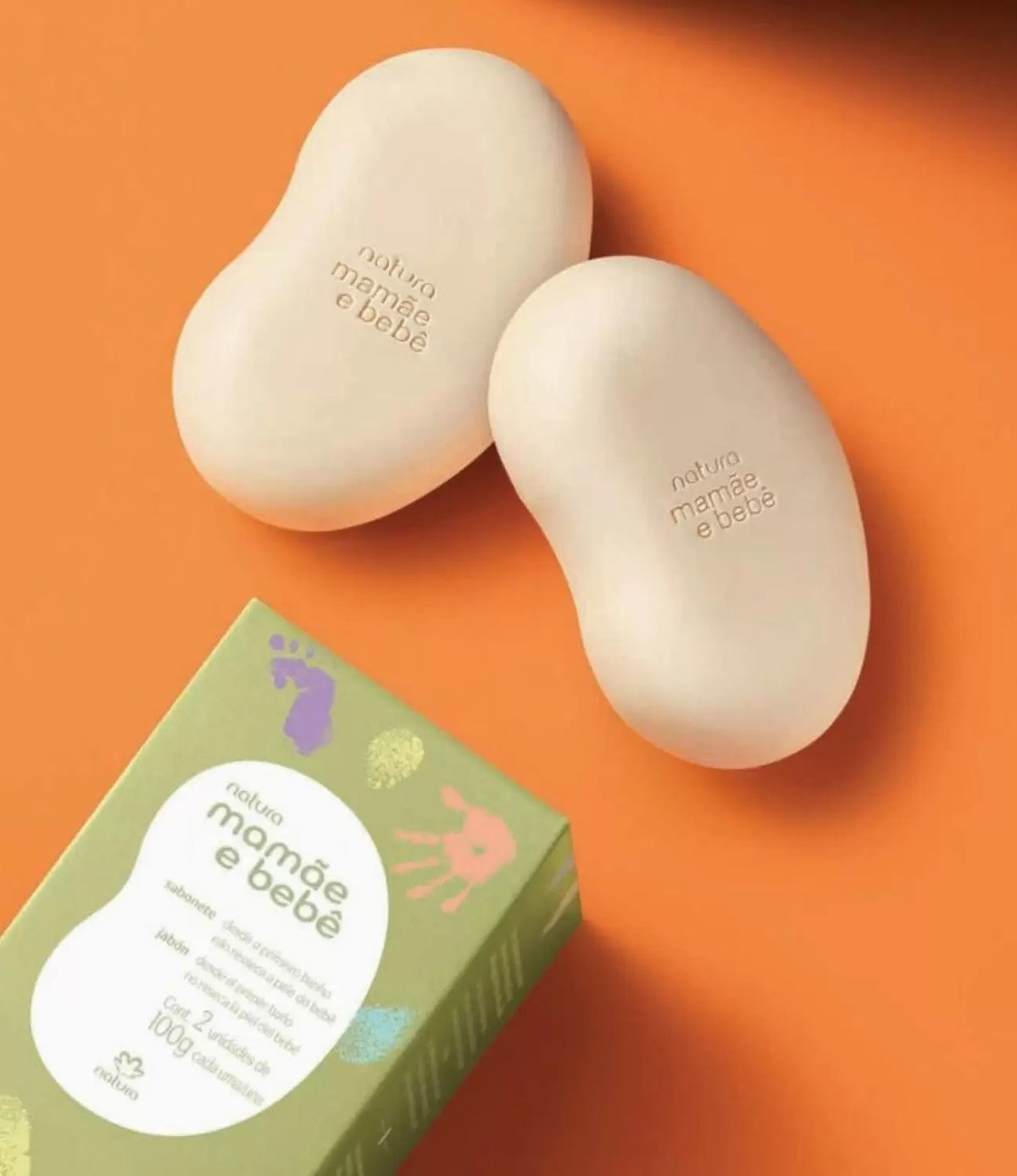 Sabonete em Barra Natura Mamãe e Bebê  - 2 x 100g