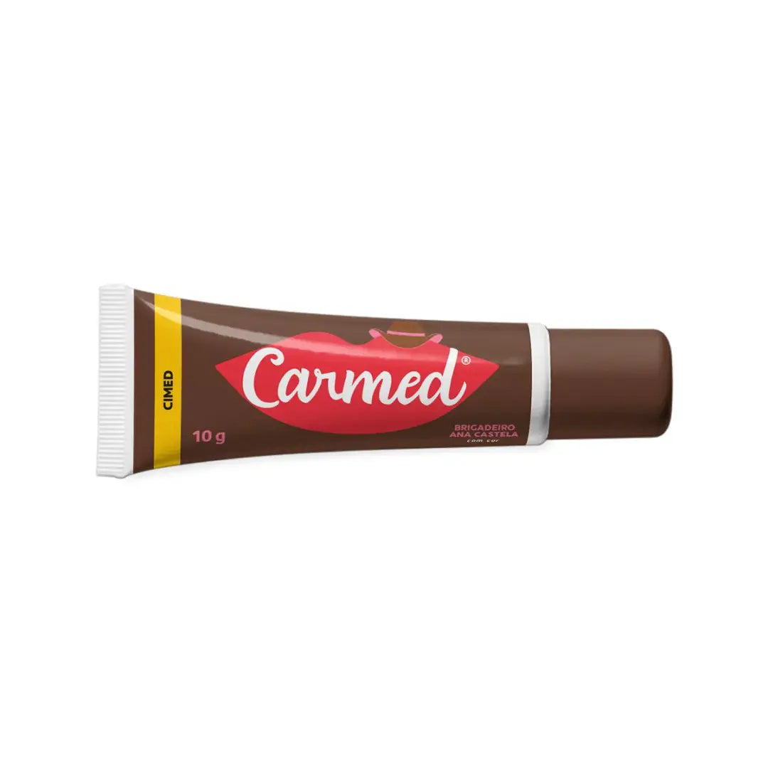Hidratante Labial Carmed Brigadeiro Ana Castela com Cor Efeito Gloss 10g