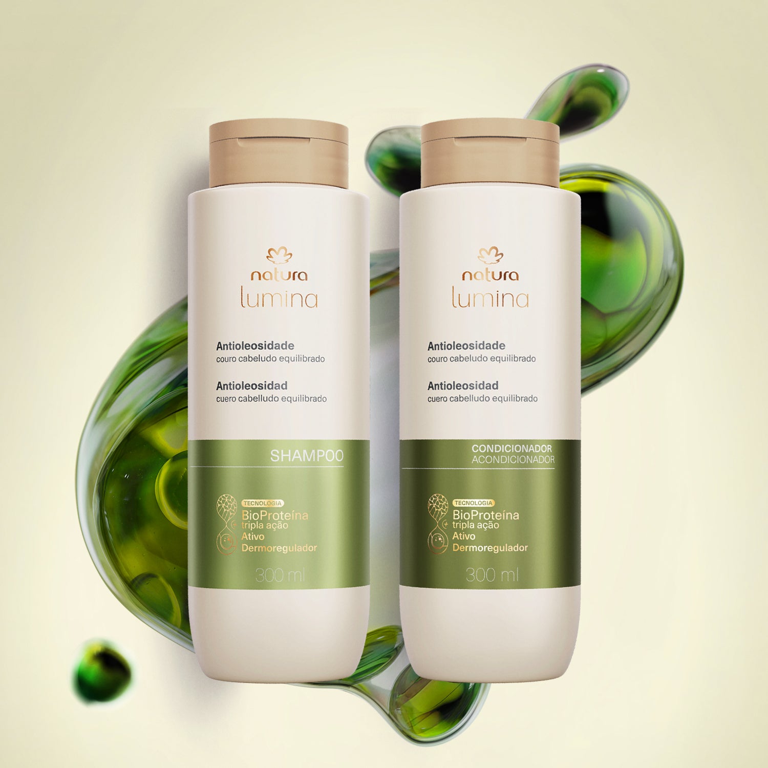 Kit de champú y acondicionador Lumina Anti-Oil (2 productos)
