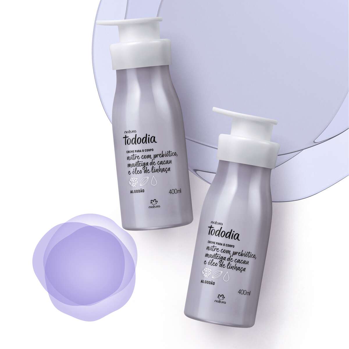 Hidratante corporal de algodón Tododia 400 ml