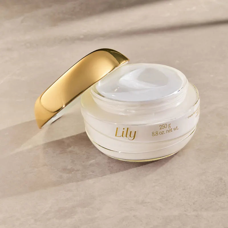 Crema desodorante corporal hidratante Lily Satin, 250 g