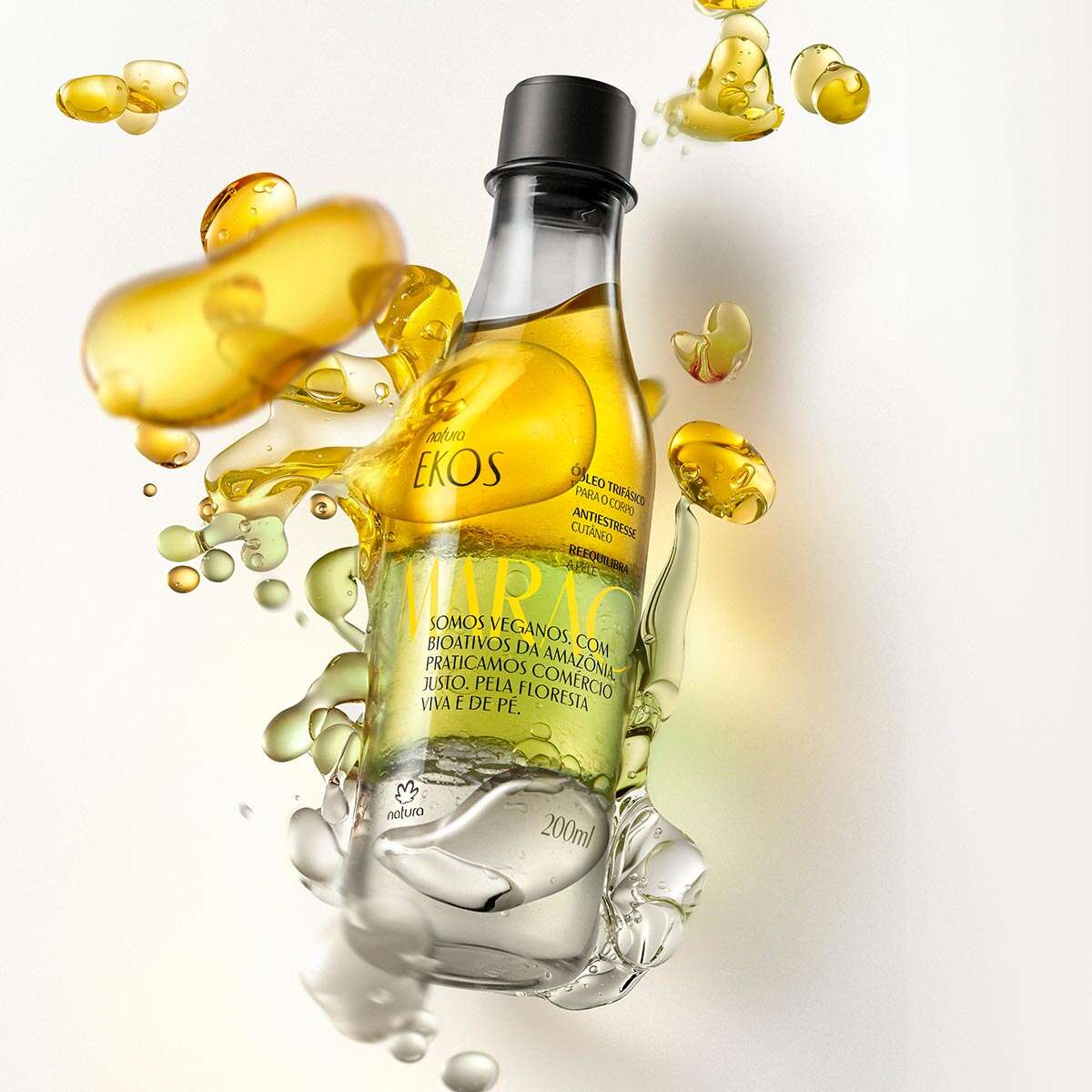 Ekos Maracujá Óleo Trifásico Desodorante Corporal 200ml