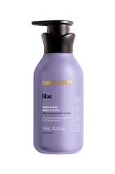 Loción corporal desodorante reafirmante Nativa SPA Lilac 400 ml