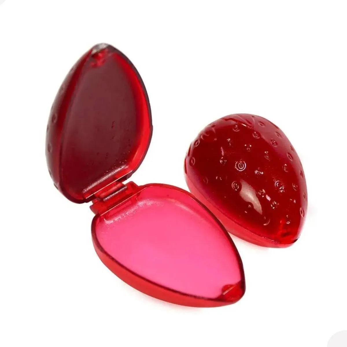 Brillo labial cremoso de tarta de fresa