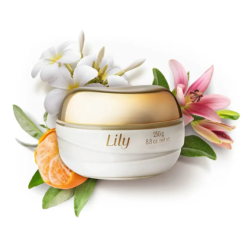 Crema desodorante corporal hidratante Lily Satin, 250 g