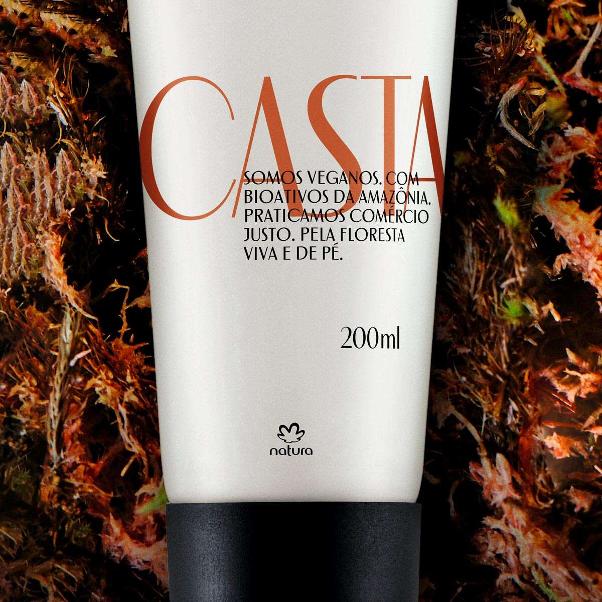 Desodorante corporal hidratante Ekos Castaño Pulpa 200 ml