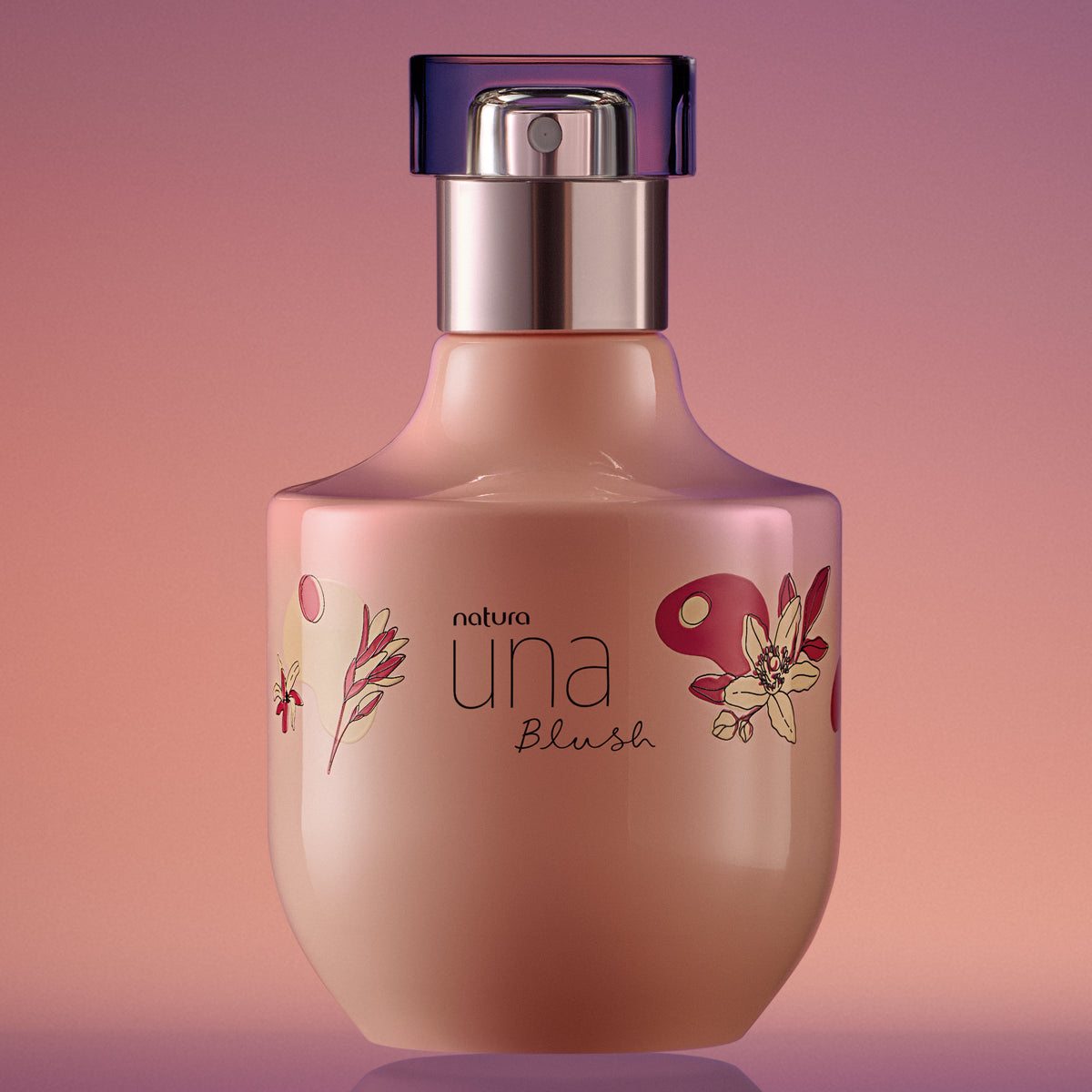Colônia Una Blush Feminino -75ml