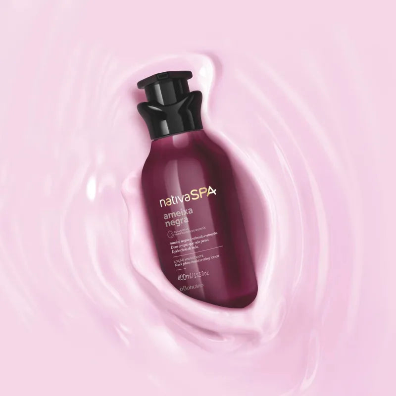 Loção Hidratante Desodorante Corporal Nativa SPA Ameixa Negra, 400ml