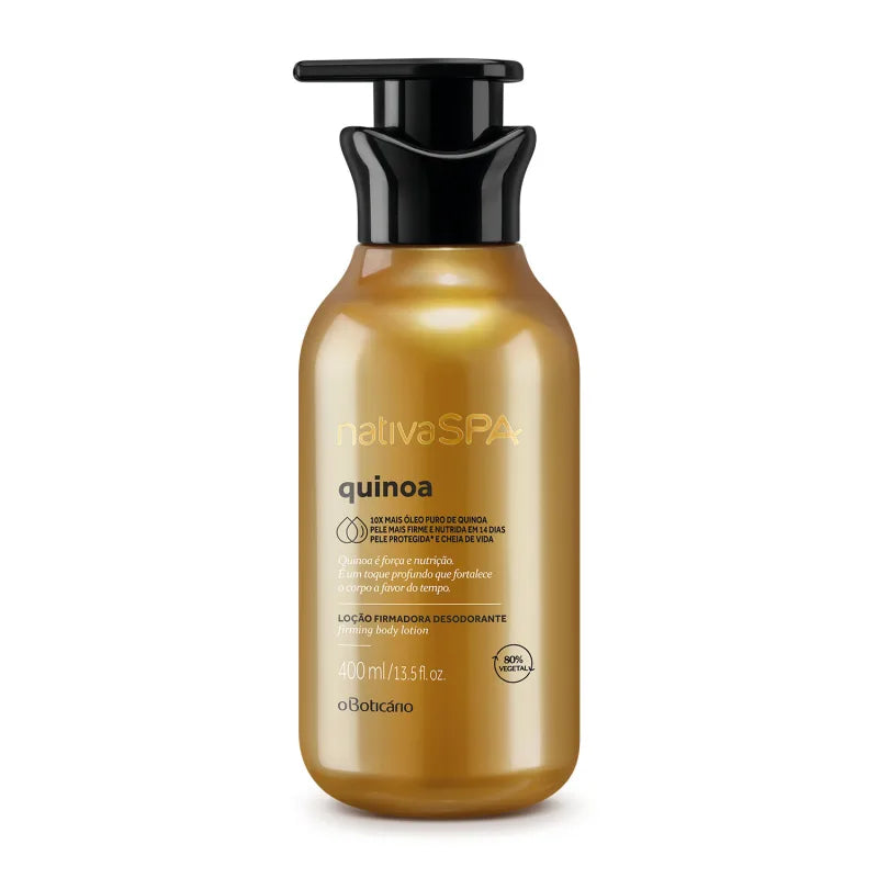 Loção Firmadora Desodorante Corporal Nativa SPA Quinoa 400ml