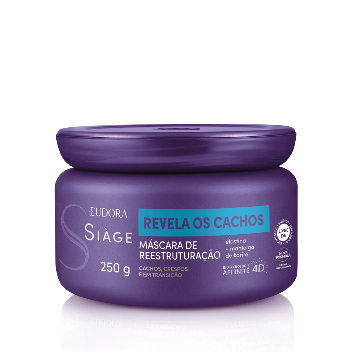 Eudora Siàge Revela os Cachos - Máscara Capilar 250g