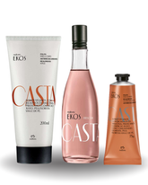 Kit Ekos Castanha: Hidratante Corporal 200ml  + Creme de mao 75g + Frescor 150ml