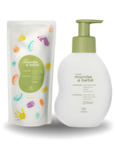 Kit Mamãe e Bebê Condicionador 200ml + Refil 200ml