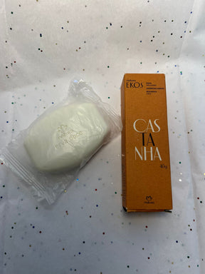Kit Presente Natura creme de mao de castanha + sabonete erva doce