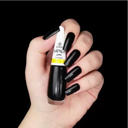 Esmalte de uñas negro cremoso Impala 7,5 ml
