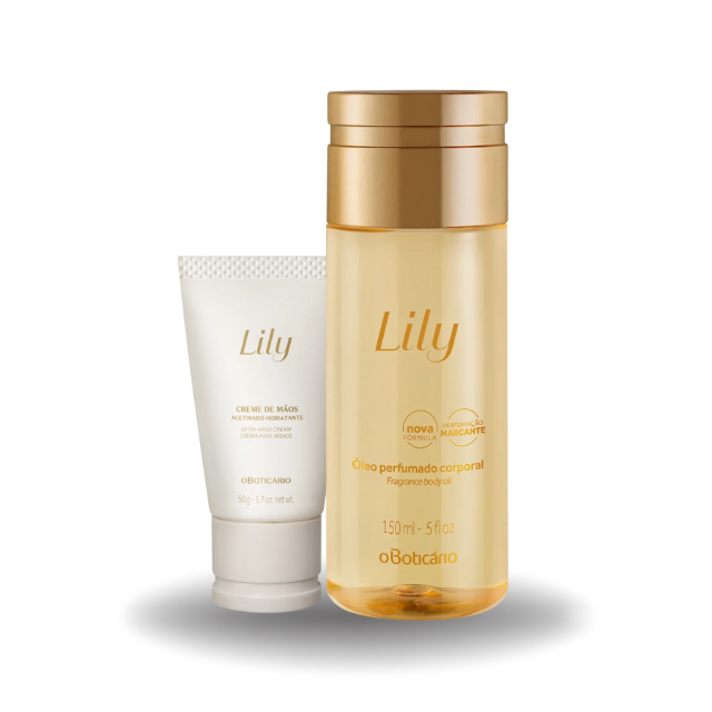 Kit Lily (oleo + creme de mao)