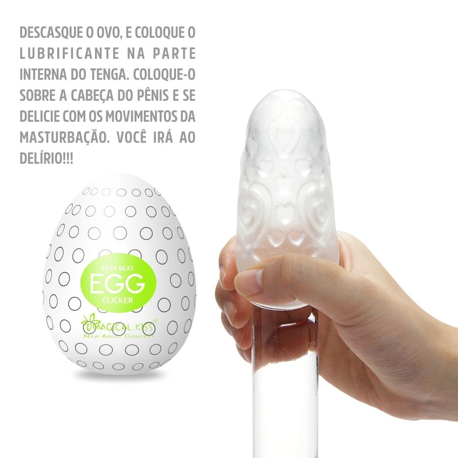 Masturbador Egg Magical Kiss - Clicker