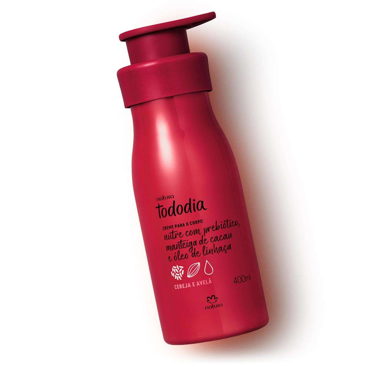 Hidratante corporal Tododia de cereza y avellana - 400 ml