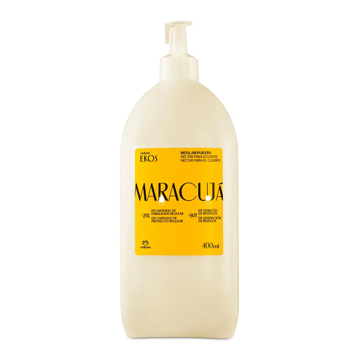 Desodorante corporal hidratante de maracuyá Ekos Nectar (recambio de 400 ml)