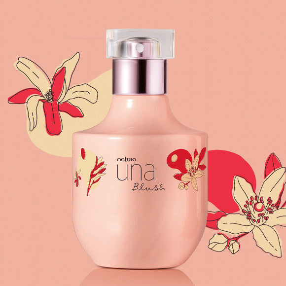 Colônia Una Blush Feminino -75ml