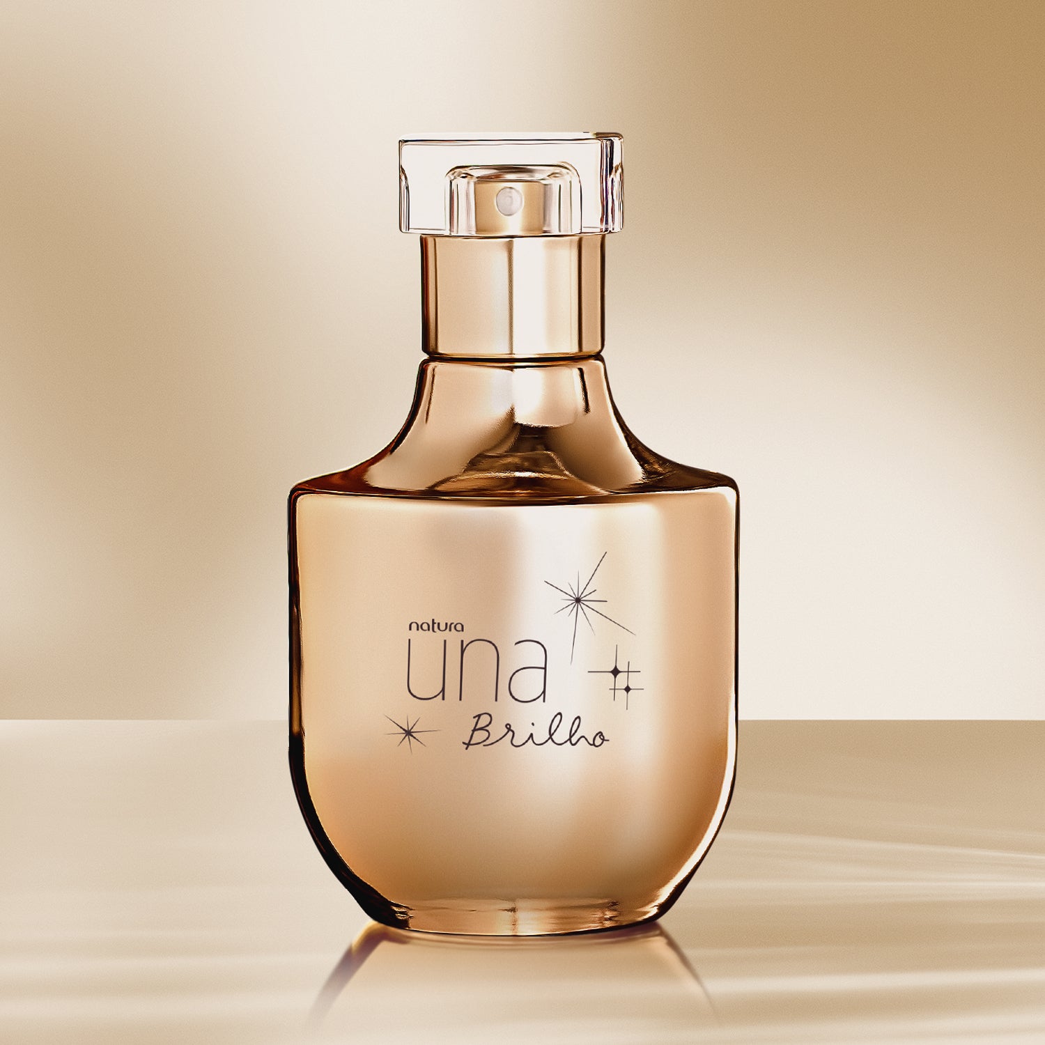 Colônia Una Brilho Feminino -75ml