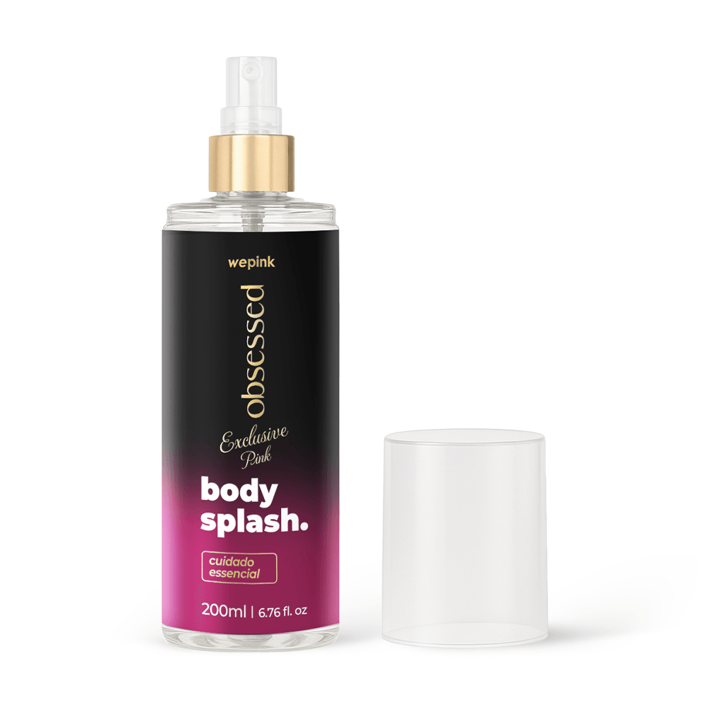 Body Splash Obsessed Exclusive Pink Desodorante Colônia 200ml - Wepink