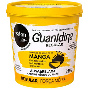 Guanidine Mango Seed Oil Smoothes and Relaxes Salon Line 218gr