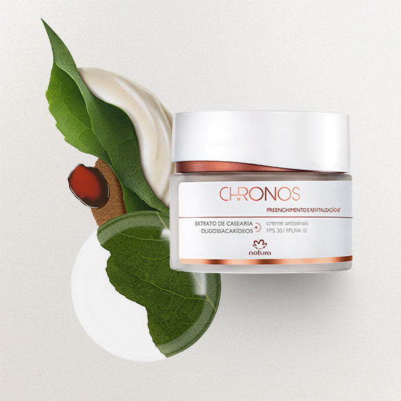 Creme Antissinais Preenchimento e Revitalização 60+ Dia Chronos 40g
