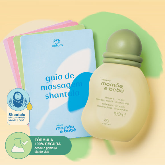 Aceite de masaje para mamá y bebé 100 ml 