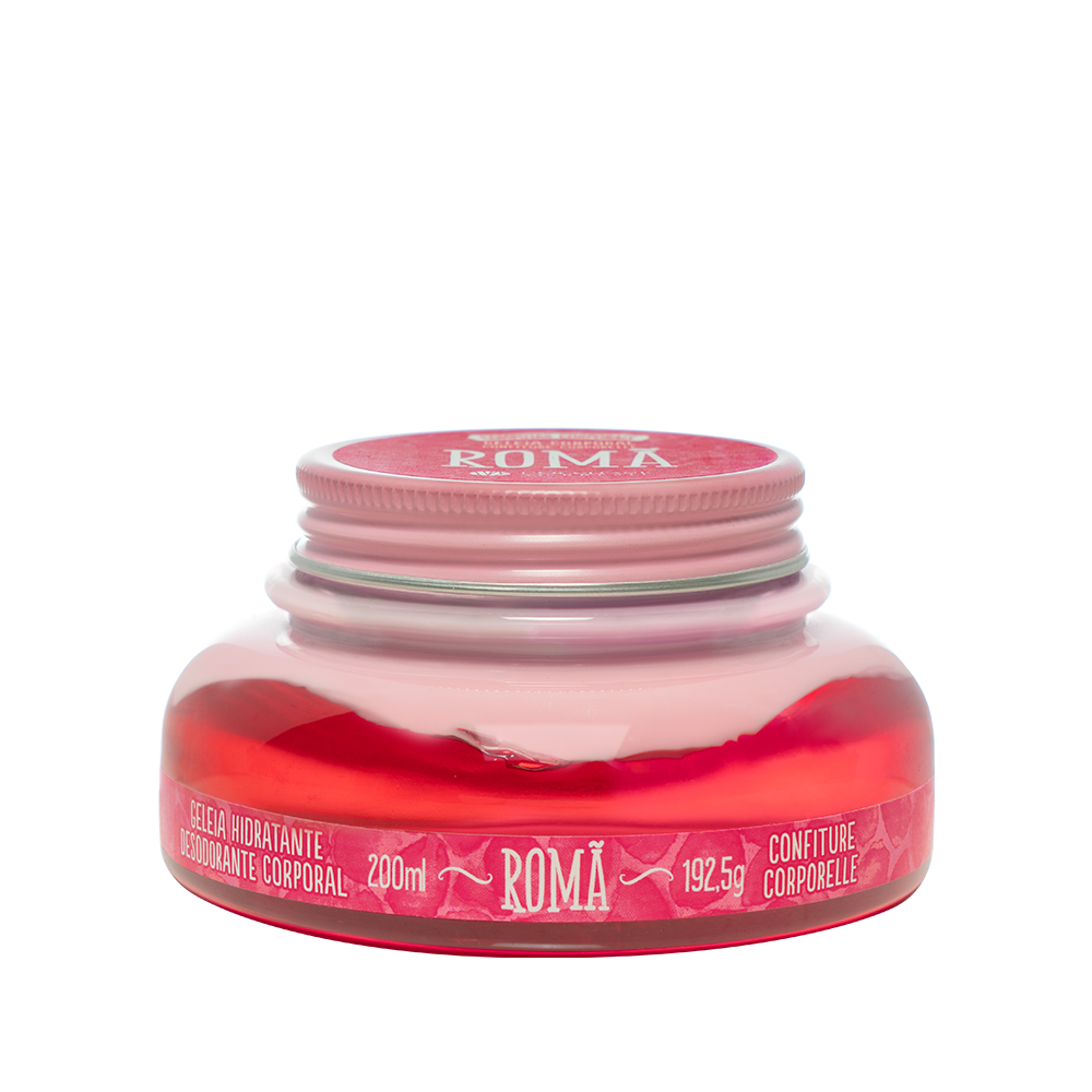 Geleia Hidratante Desodorante Corporal Romã 200ml