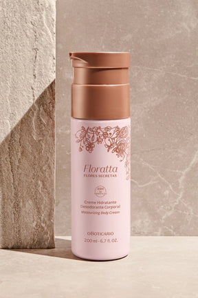 Creme Hidratante Desodorante Corporal Floratta Flores Secretas 200ml