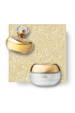 Kit Lily perfume e creme acetinado
