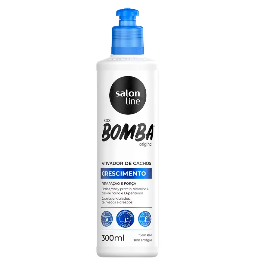 Ativador de Cachos Salon Line SOS Bomba 300ml