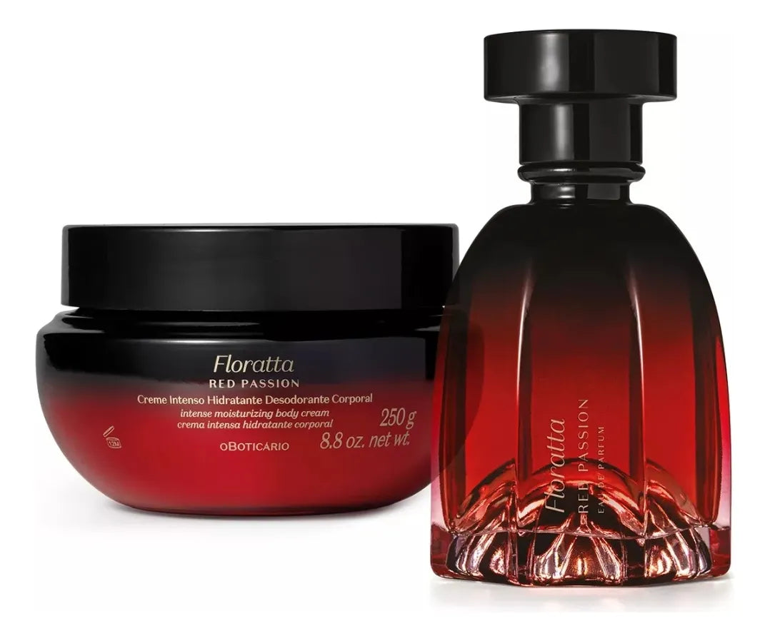 KIT FLORATTA RED PASSION PERFUME + HIDRATANTE