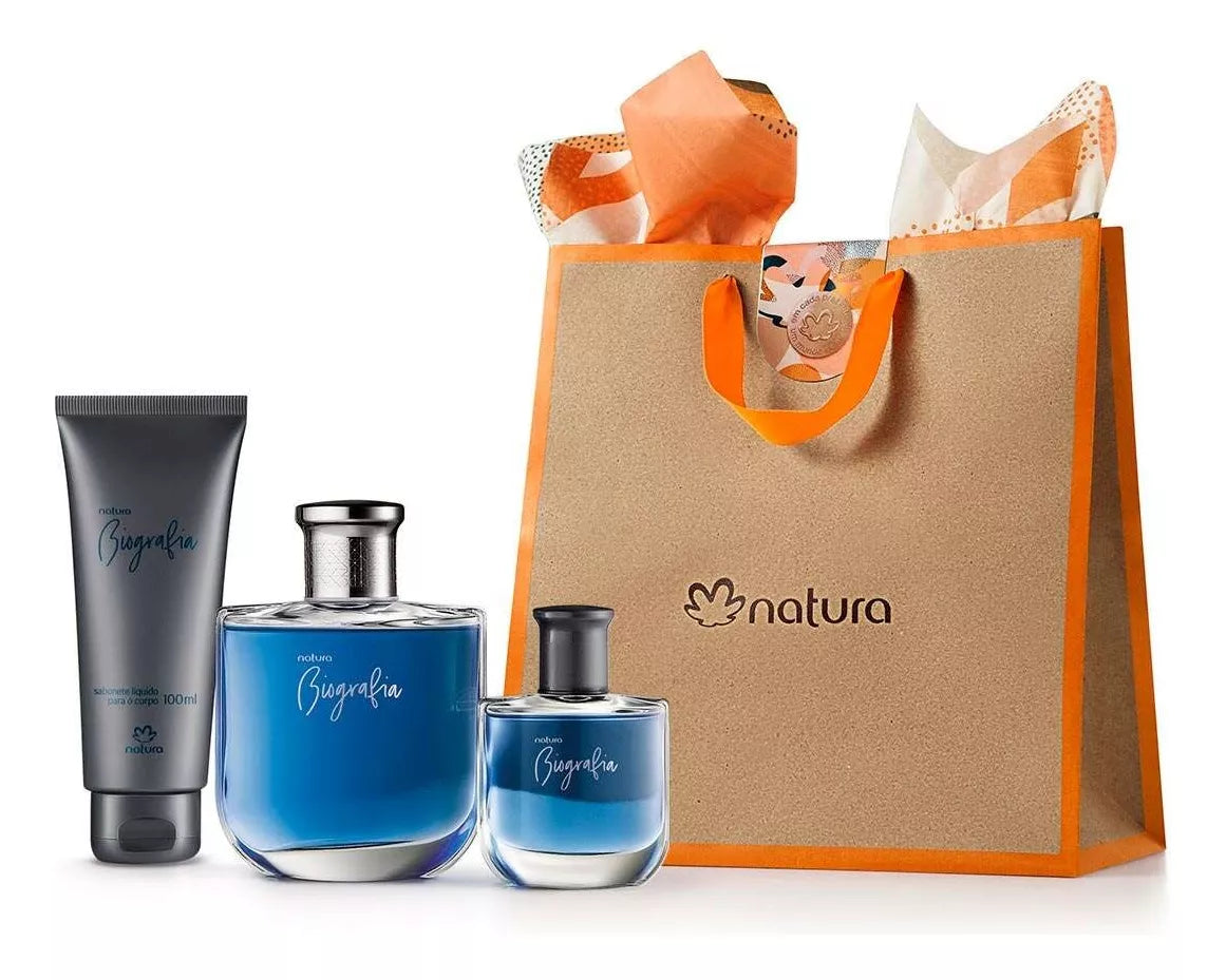 Kit Presente Natura Biografia Masculino - 3 itens