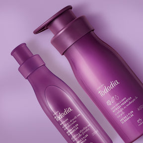 Kit de crema nutritiva y splash corporal Tododia de ciruela y flor de vainilla (2 productos) 