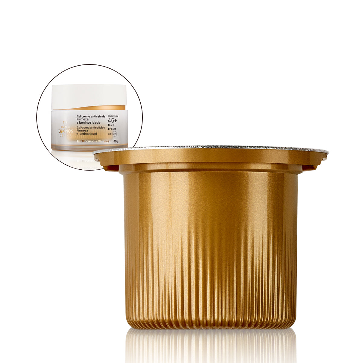 Refil Creme Antissinais 45+ Dia Chronos - 40g