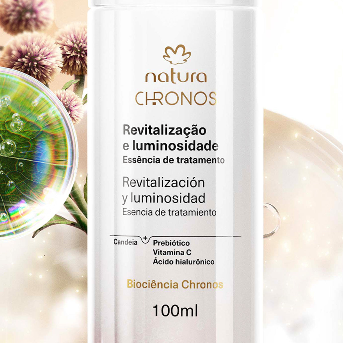 Essência de Tratamento Revitalização e Luminosidade Chronos 100ml