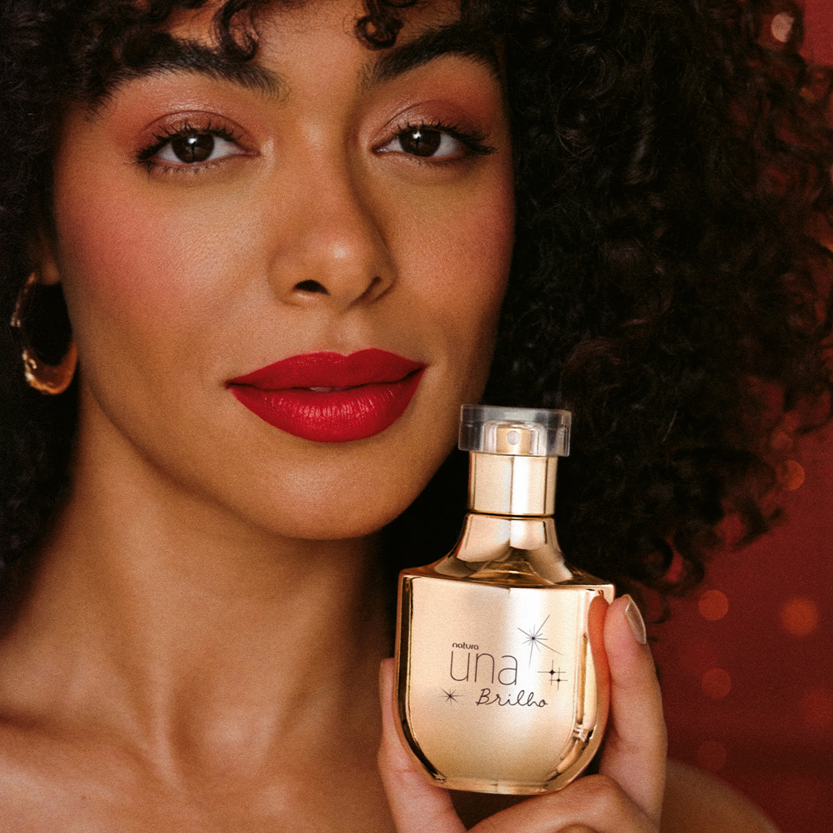 Colônia Una Brilho Feminino -75ml