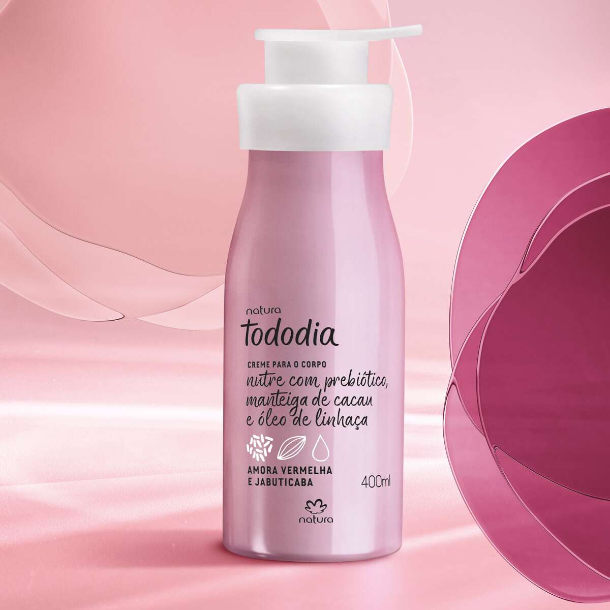 Tododia Hidratante Corporal Amora Vermelha e Jabuticaba 400ml