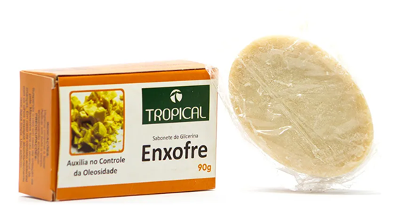 Sabonete em Barra Enxofre Antiacne Tropical 90g