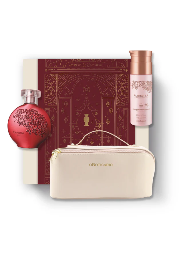 Floratta Red Holiday Gift Set