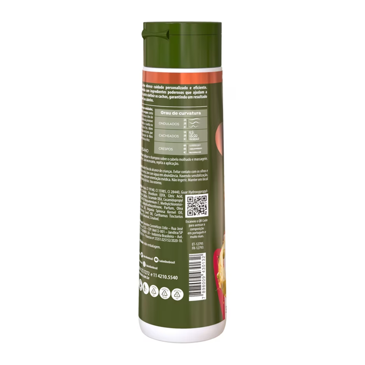 Shampoo SOS Cachos Azeite de Oliva Salon Line 300ml