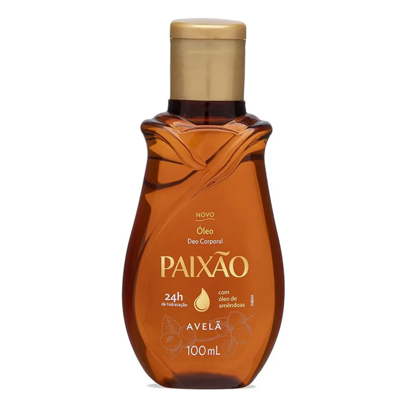 Óleo Corporal Paixão de Amêndoas com Avelã Ação Desodorante 100ml