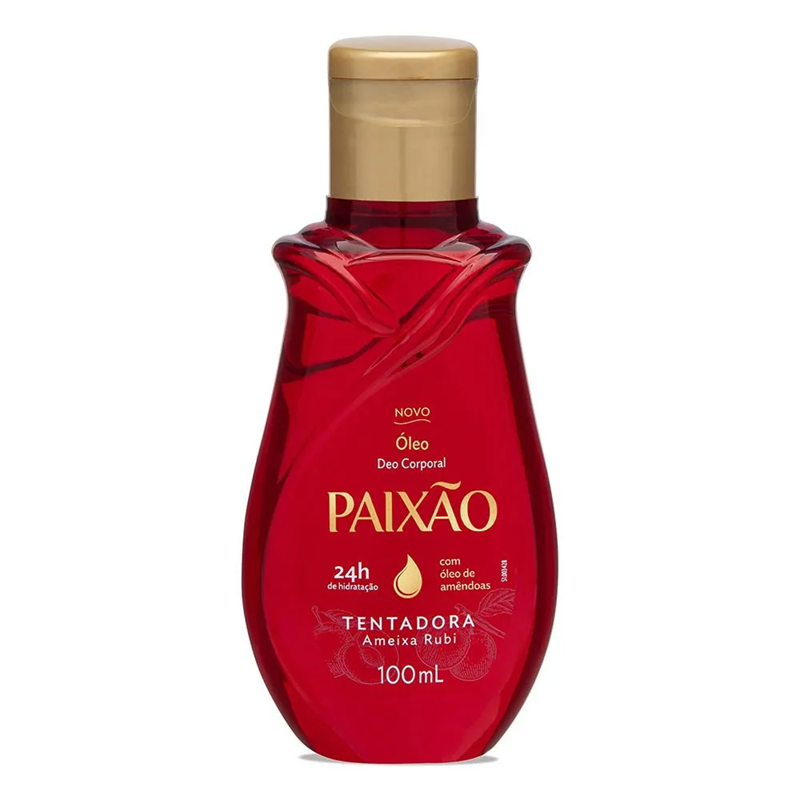 Óleo Corporal Paixão Amêndoas Tentadora Ação Desodorante 100ml