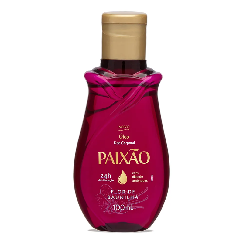 Óleo Corporal Paixão Flor De Baunilha 100ml