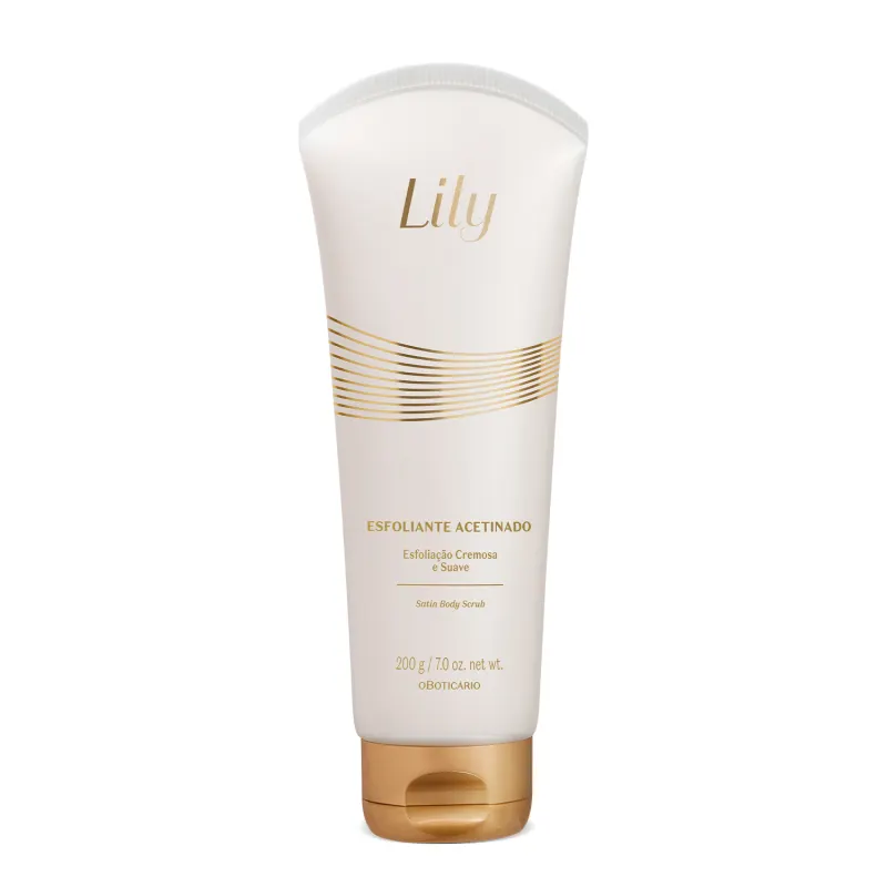 Esfoliante Hidratante Desodorante Corporal Lily 200g