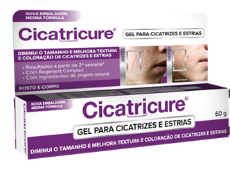 Cicatricure Gel para Cicatrizes e Estrias 30g