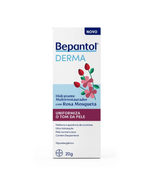 Hidratante Bepantol Derma Multirrestaurador Com Rosa Mosqueta 20g
