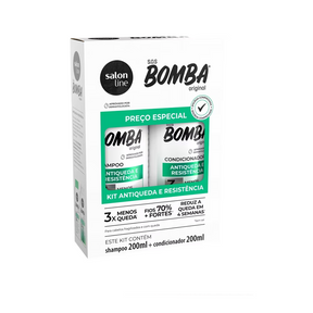 Kit SOS Bomba Antiqueda Shampoo  200ml + Conditioner 200ml