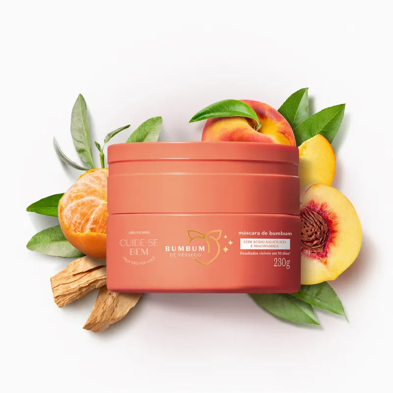 Creme Esfoliante de Bumbum Cuide-se Bem Bumbum de Pêssego 230g